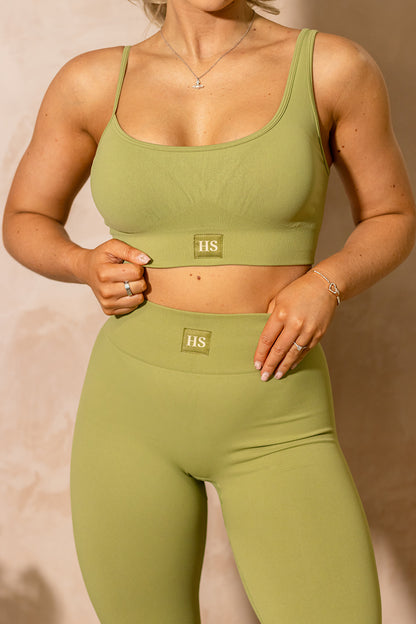 Flex Fit Olive Leggings