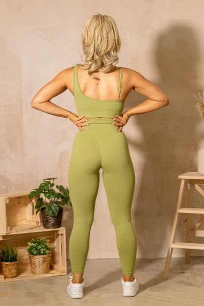 Flex Fit Olive Leggings